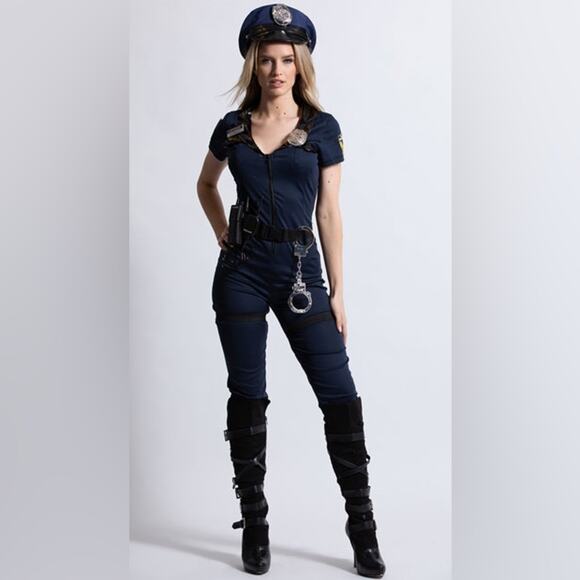 NEW Dreamgirl Sexy Cop Costume Size Small - Picture 1 of 11